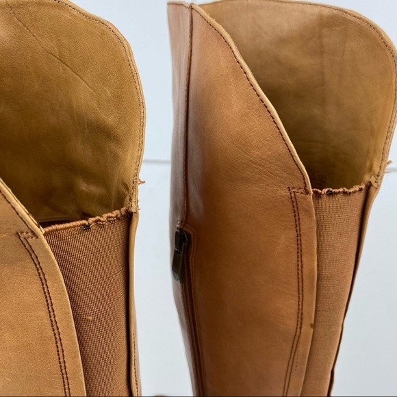 Vince Camuto Bedina Leather Knee High Riding Boots Size 5.5 - Picture 13 of 16